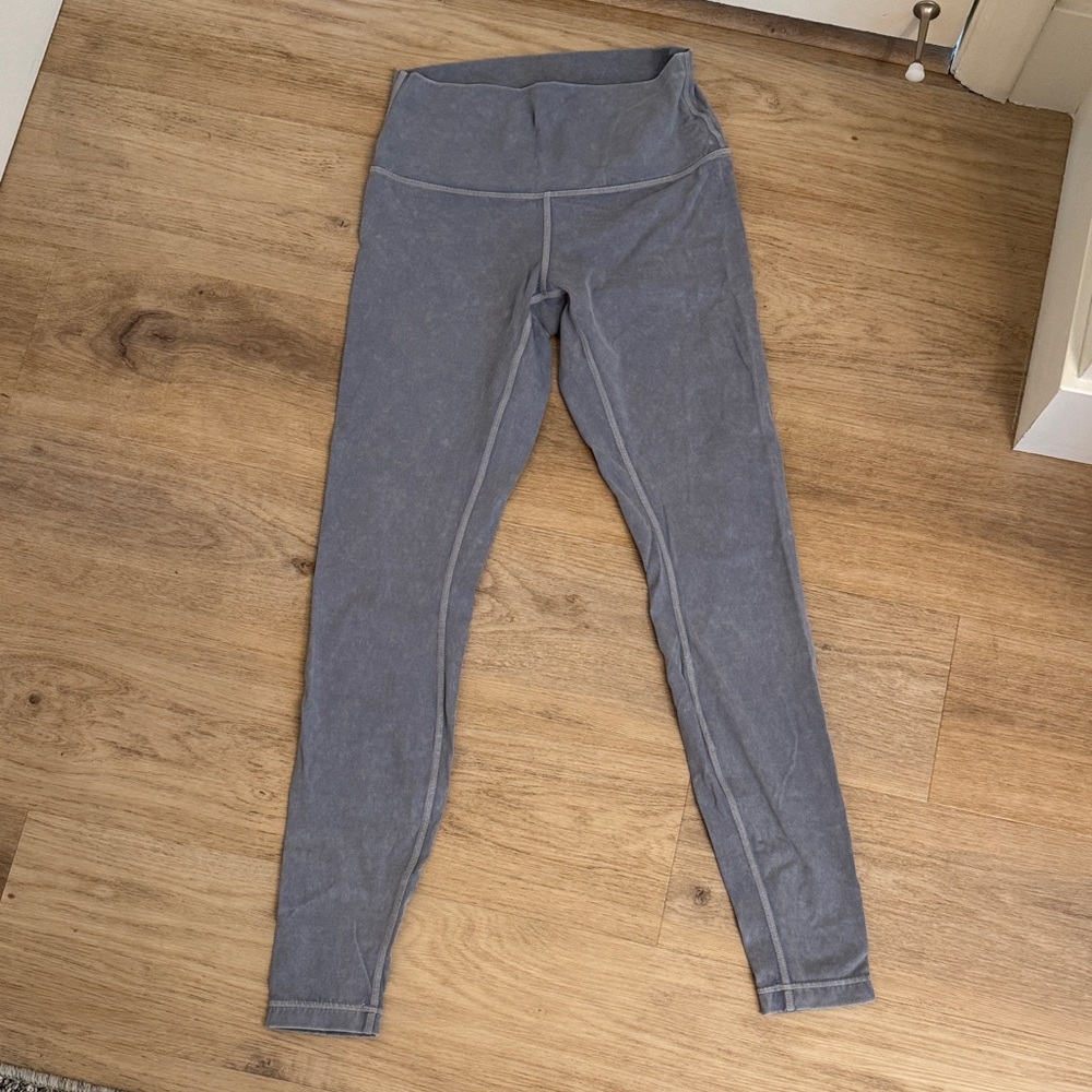 Light Blue Wash Lululemon High-Waisted Leggings